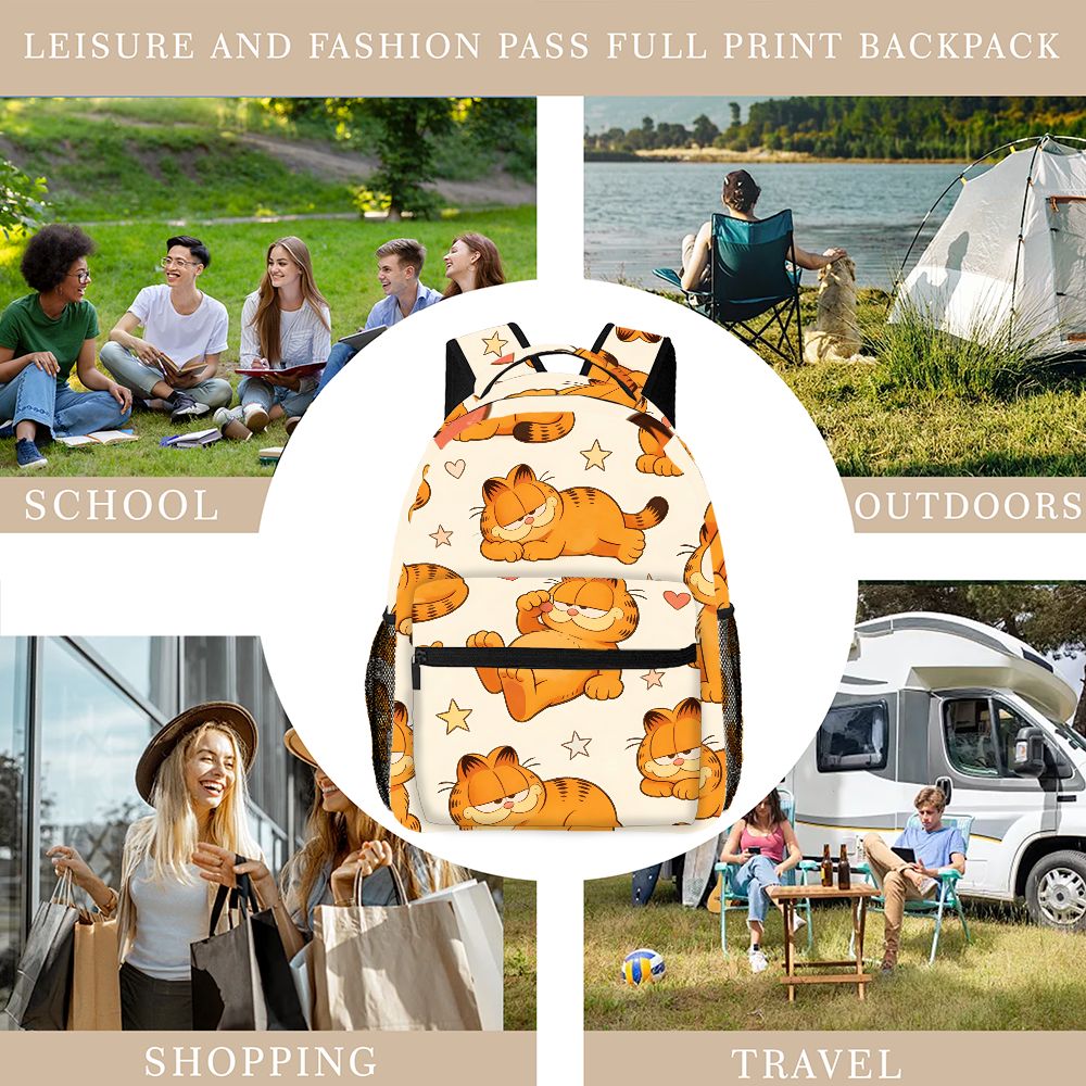 Funny Lazy Garfield Backpack S - đánh giá và giá Outdoor Adventurer